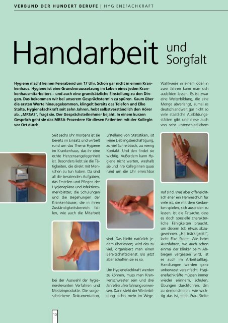 impulse Gesundheitsmagazin - Ausgabe 1 | 2010 - Klinikverbund ...