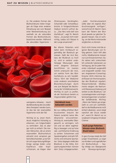 impulse Gesundheitsmagazin - Ausgabe 1 | 2010 - Klinikverbund ...