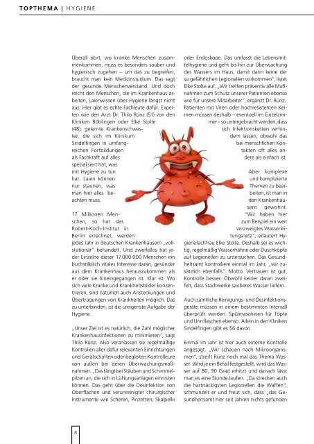 impulse Gesundheitsmagazin - Ausgabe 1 | 2010 - Klinikverbund ...