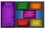 Differentiated Instruction: - Region 19