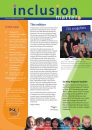 Issue 8 2008 - KU Children's Services