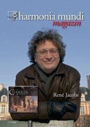 magazin - Harmonia Mundi