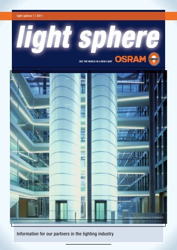 Information for our partners in the lighting industry - Osram