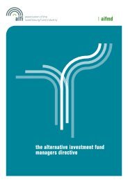 aifmd the alternative investment fund managers directive - Alfi