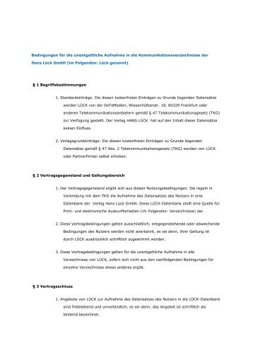 PDF Download - Verlag Hans Lück Gmbh