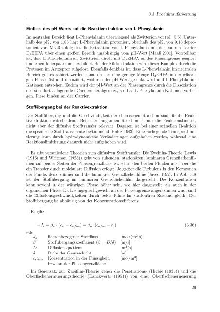 Fermentative Produktion von L-Phenylalanin m i t Escherichia coli