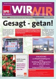 WIR in Rehlingen-Siersburg Ausgabe 12/2012 - SPD Siersburg