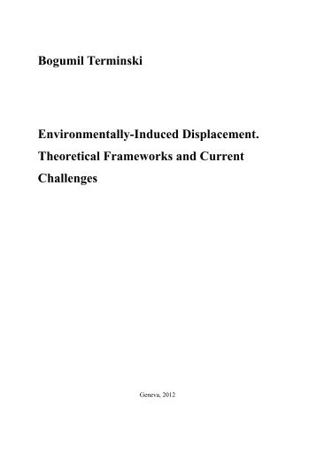 Bogumil Terminski Environmentally-Induced Displacement ... - Cedem