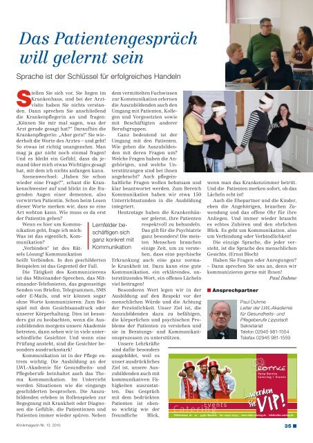 Klinkmagazin 13 2010 - Klinikmagazin