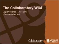 The Collaboratory Wiki