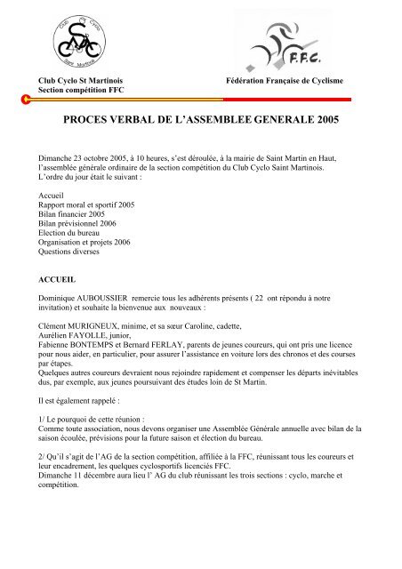 CCSM Passion 2005Fichier PDF - e-nautia