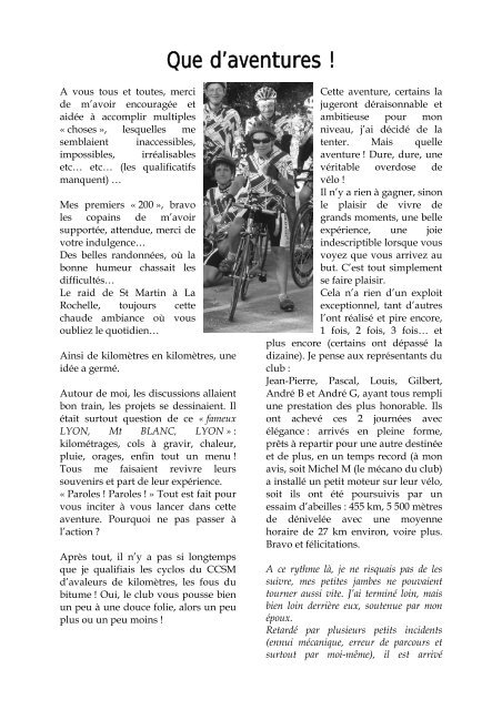 CCSM Passion 2005Fichier PDF - e-nautia