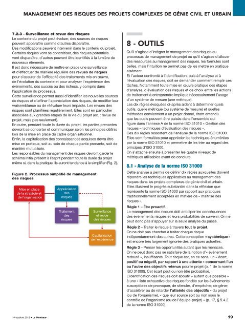 MANAGEMENT DES RISQUES - Syntec ingenierie