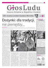 DoÅ¼ynki: dla tradycji, nie pieniÄdzy... - GÅos Ludu