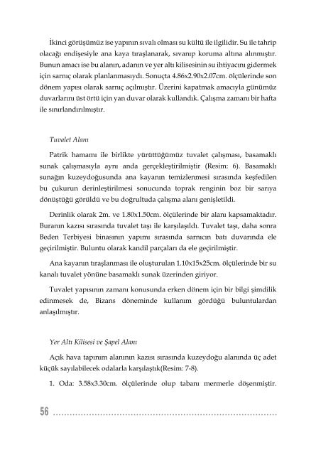 KAZI SONUÇLARI TOPLANTISI 1. CİLT - kulturvarliklari.gov.tr