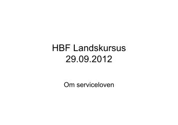 Birte Clement: Serviceloven