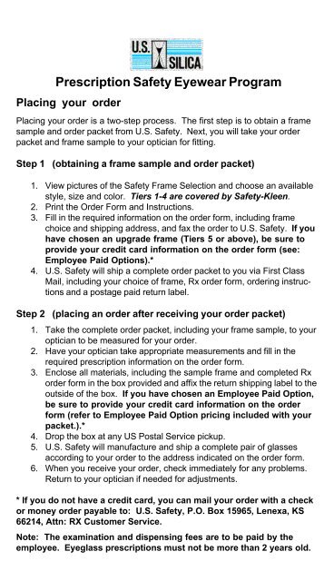 S-37 Rx Form - US Safety