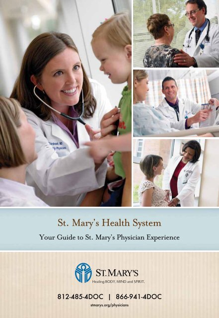 Find A St. Mary's Doctor - St. Mary's Medical Center