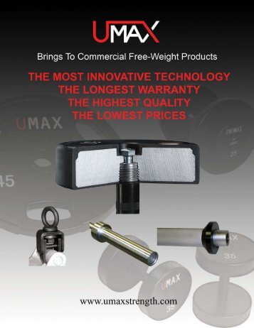 UMAX Catalog 2008.pdf - Used Fitness Equipment