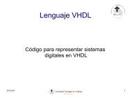 Lenguaje VHDL y sistemas combinacionales