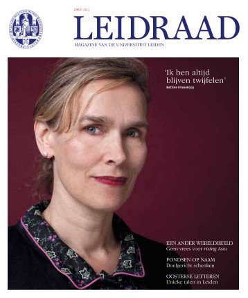 Leidraad zomer 2011 - O - Universiteit Leiden