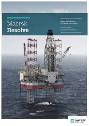 MAERSK resolve - Maersk Drilling