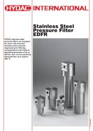 Stainless Steel Pressure Filter EDFR