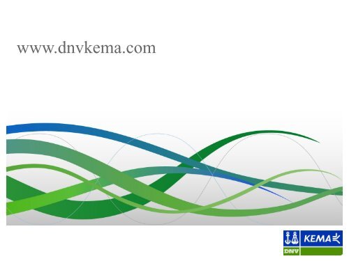 2013 Wind Project Performance White Paper ... - DNV Kema