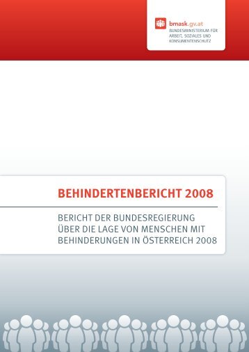 behindertenbericht - Bundesministerium für Arbeit, Soziales und ...