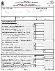 Form IT05 - RETURN OF INCOME AND TAX PAYABLE