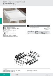 Double-walled drawer system InnoTech - Hettich