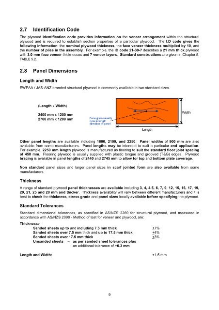 EWPAA Structural Plywood and LVL Design Manual - Engineered ...