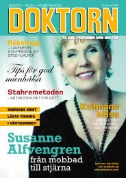 Susanne Alfvengren Tips fÃ¶r god munhÃ¤lsa - Doktorn.com