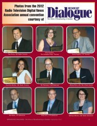 Photos from the 2012 Radio Television Digital News Association ...