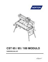 Clipper CST 65 85 100 MODULO Onderdelen - Saint-Gobain ...