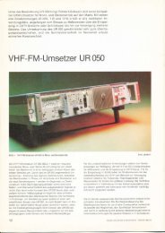 VHF-FM-Umsetzer UR 050 - Classic Broadcast