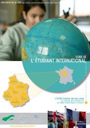 l' Ã©tudiant international - IUFM - Portail des IUFM