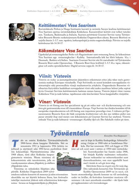 ohjelmakirja_2010_ca.. - Kokkola Opera