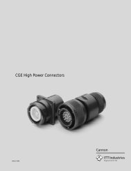 CGE High Power Connectors