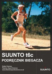 SUUNTO t6c PODRĘCZNIK BIEGACZA