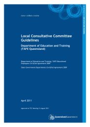 Local Consultative Committee Guidelines - Training Queensland ...