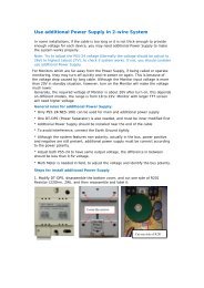 Use additional Power Supply in 2-wire System - Schick Handel