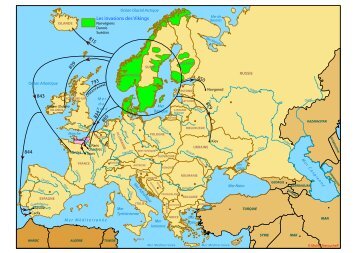 Les invasions des Vikings 793 839 843 844 850 - PedagoNet