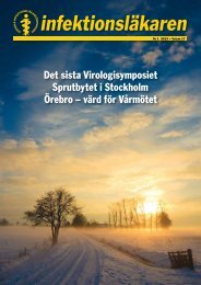 Det sista Virologisymposiet Sprutbytet i Stockholm ... - Infektion.net