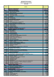 PROFORMA GASTOS 2009