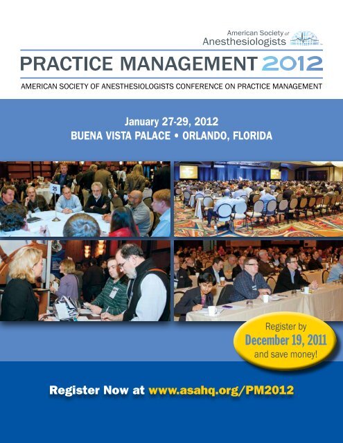 Download Practice Management brochure - American Society of ...