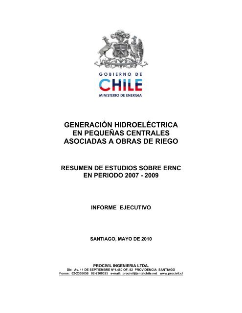 Informe Completo - Ir al sitio antiguo - Ministerio de Energía