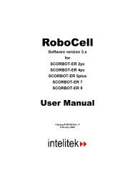 RoboCell - Intelitek Downloads