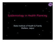 Epidemiology in Health Planning.pdf - SIHFW Rajasthan