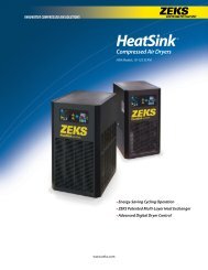 10-125 scfm - ZEKS Compressed Air Solutions